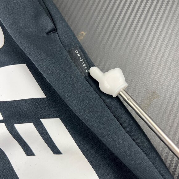 Nike NFL New York Jets Black Sweatpants Mens size 4XL Dri-Fit Drawstring Waist - Picture 6 of 15